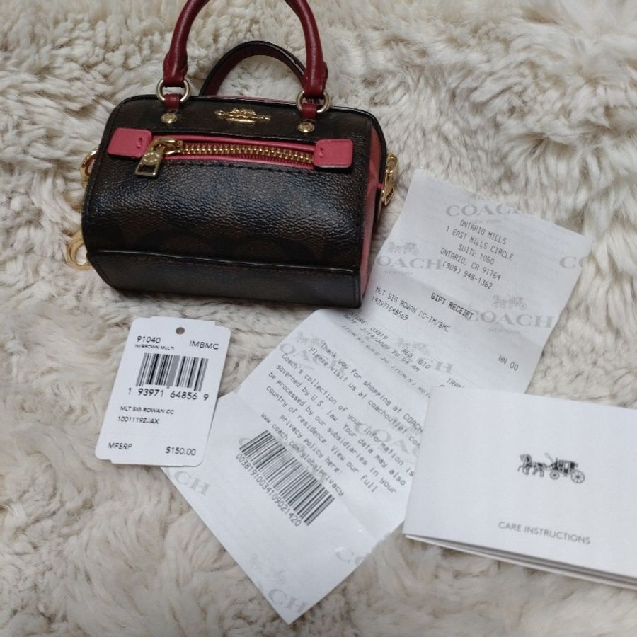 Coach keys coin case 零錢包-1