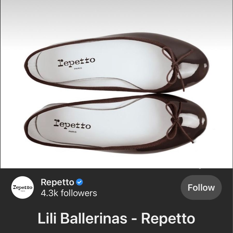 經典款! 官網還再出! Repetto Lili 芭蕾平底鞋 FR39.5 = IT38 or 38.5-0