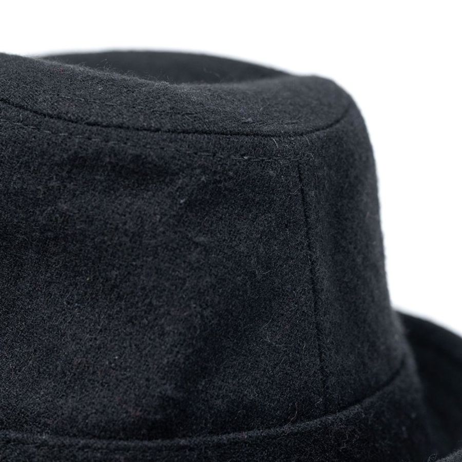 【郭靜私服】Well-Tailored 緞面內裡羊毛爵士帽-4