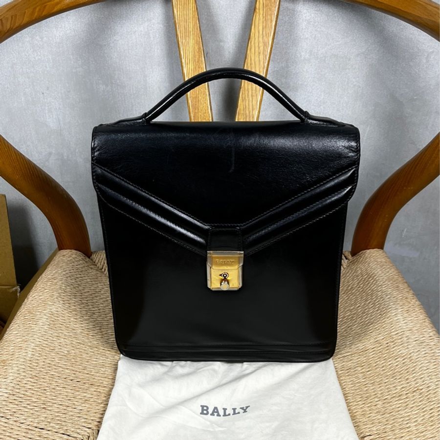 Bally vintage~公事包古董包~古著~ssvintage-0