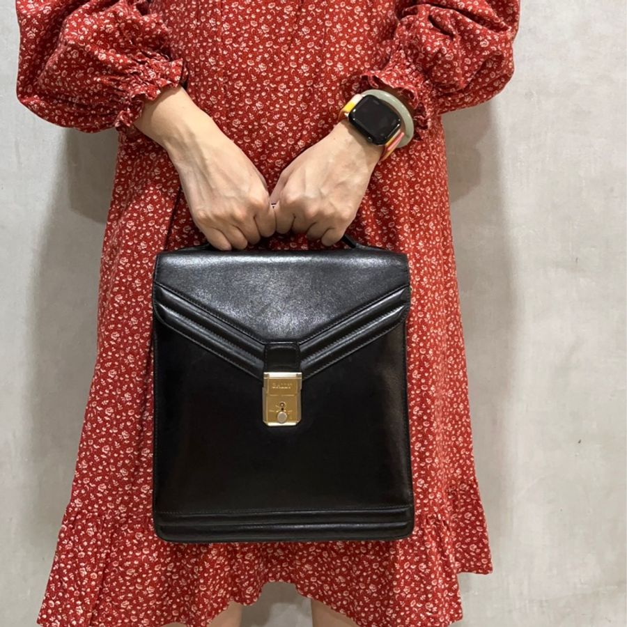 Bally vintage~公事包古董包~古著~ssvintage-8