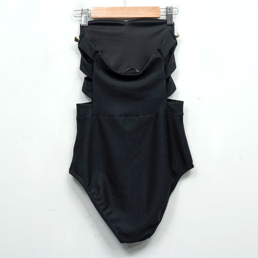 【夏黃廉盈私服】boohoo Night 平口簍空連身衣-3