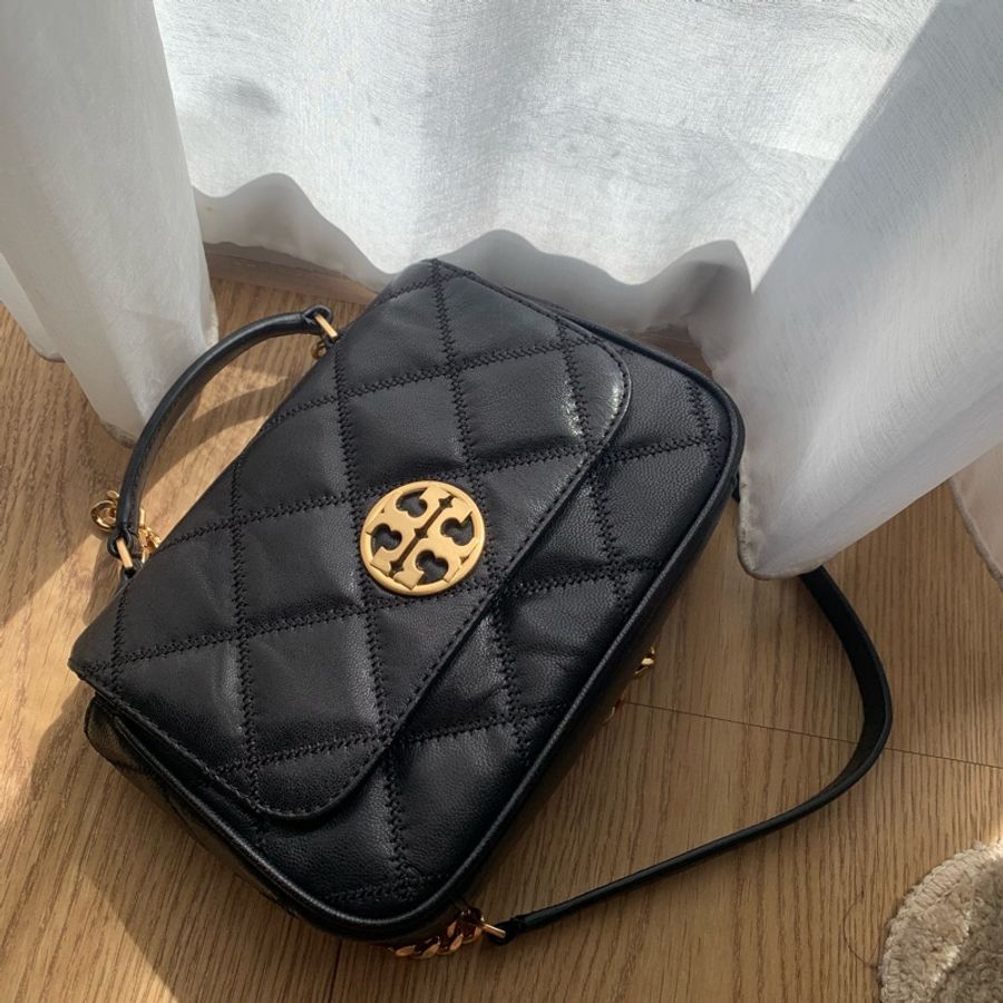 Tory Burch Willa 菱格紋小香風包-0