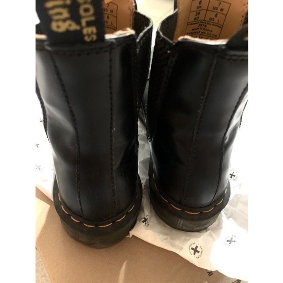 馬丁Dr. Martens 2976 YS Chelsea Boots 切爾西靴 黑色 US8 EU39-2