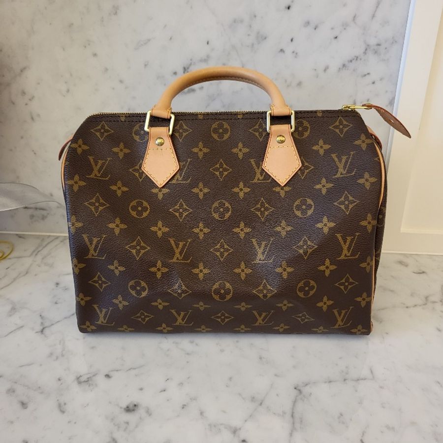 路易威登 LV波士頓包 speed 30  【商品尺寸】：30 x 21x 17厘米
 (長度 x 高度 x 闊度)-0