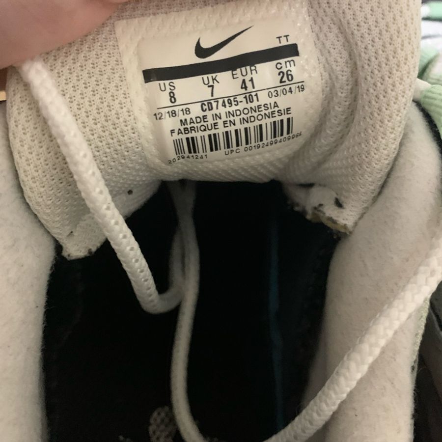 Nike Air Max 95 OG Fresh Mint CD7495-101 二手 檸檬綠 灰 綠 復古 漸層 氣墊 運動鞋-5