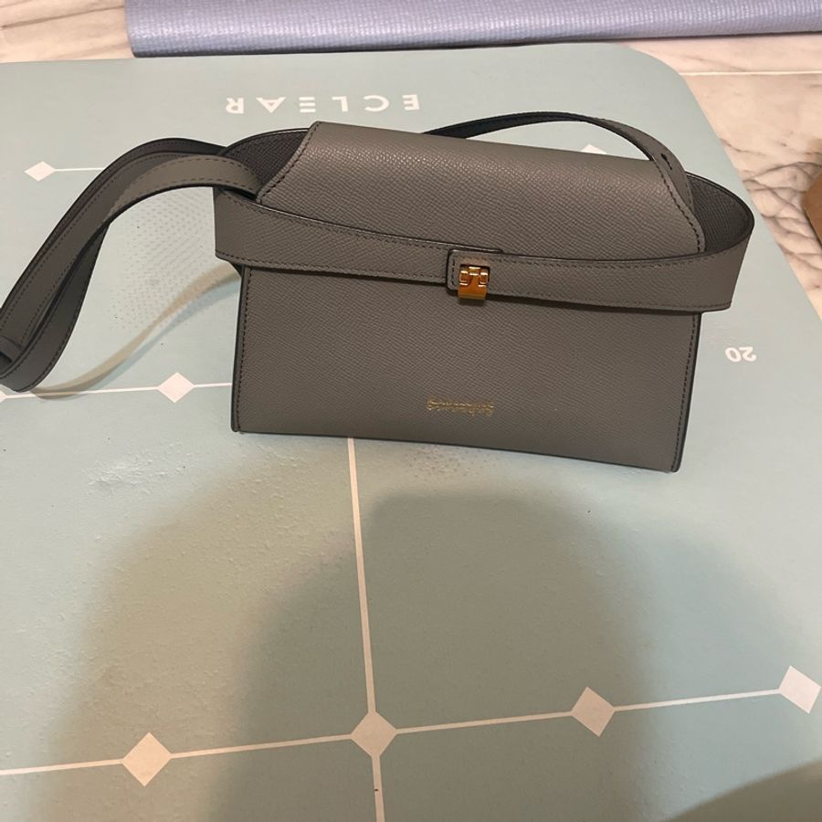 rabeanco mirena mini shoulder bag 灰藍色-0
