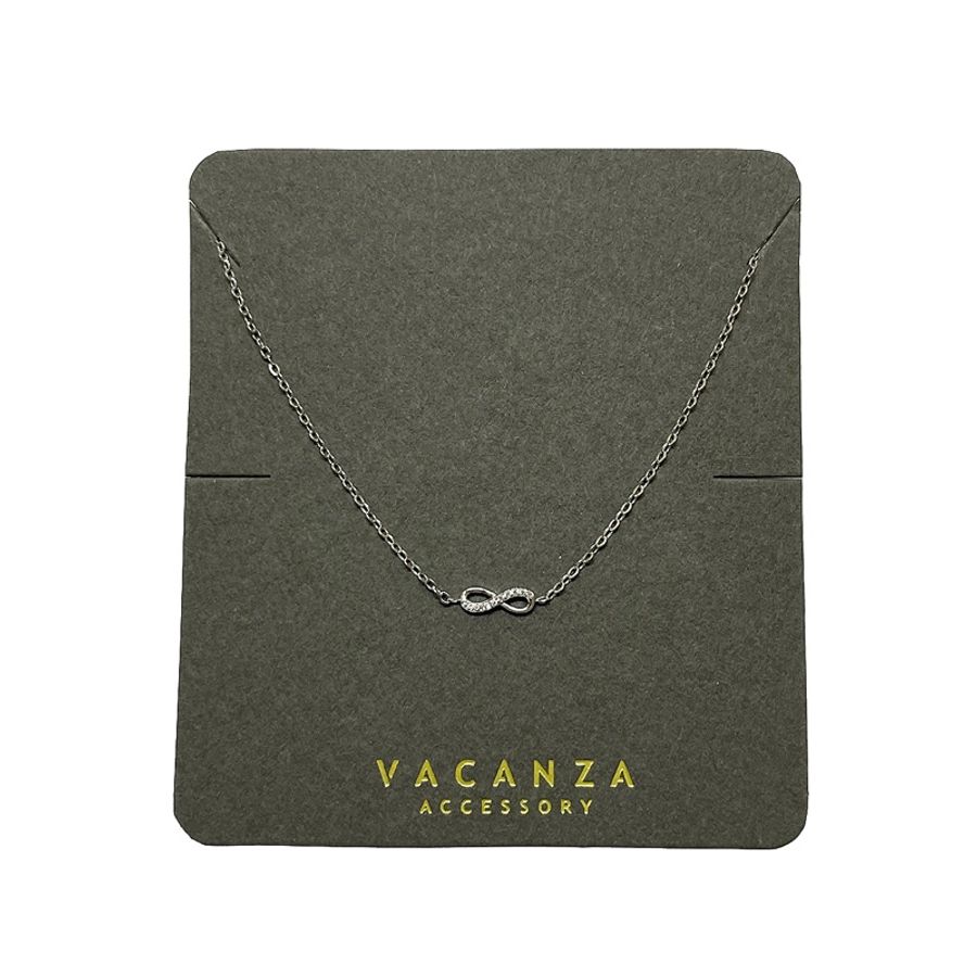 VACANZA微奢輕珠寶14K包金純銀項鍊-0