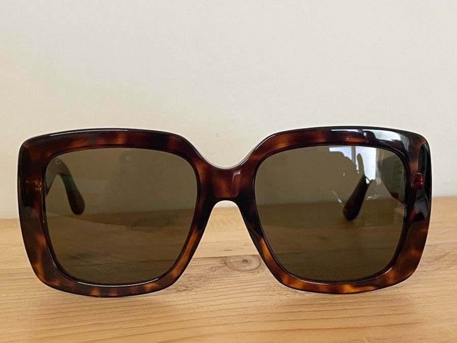 正品Gucci 玳瑁太陽眼鏡-3