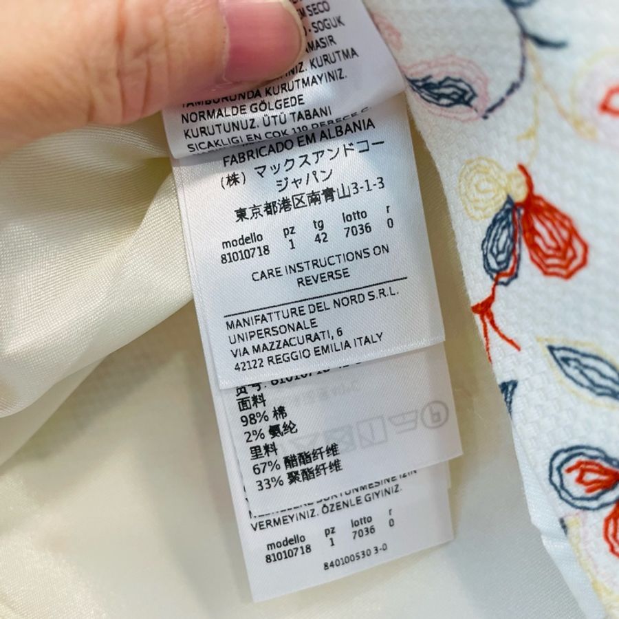 全新正品Max&Co 花朵系列裙(有內裡、吊牌未拆、有試穿圖)原價6980元/看圖看內文~-5