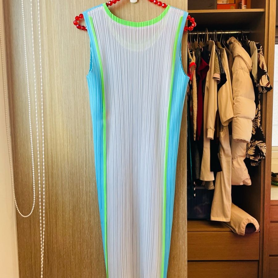 二手正品PP三宅一生Pleats Please背心洋裝(2號)近全新!-2
