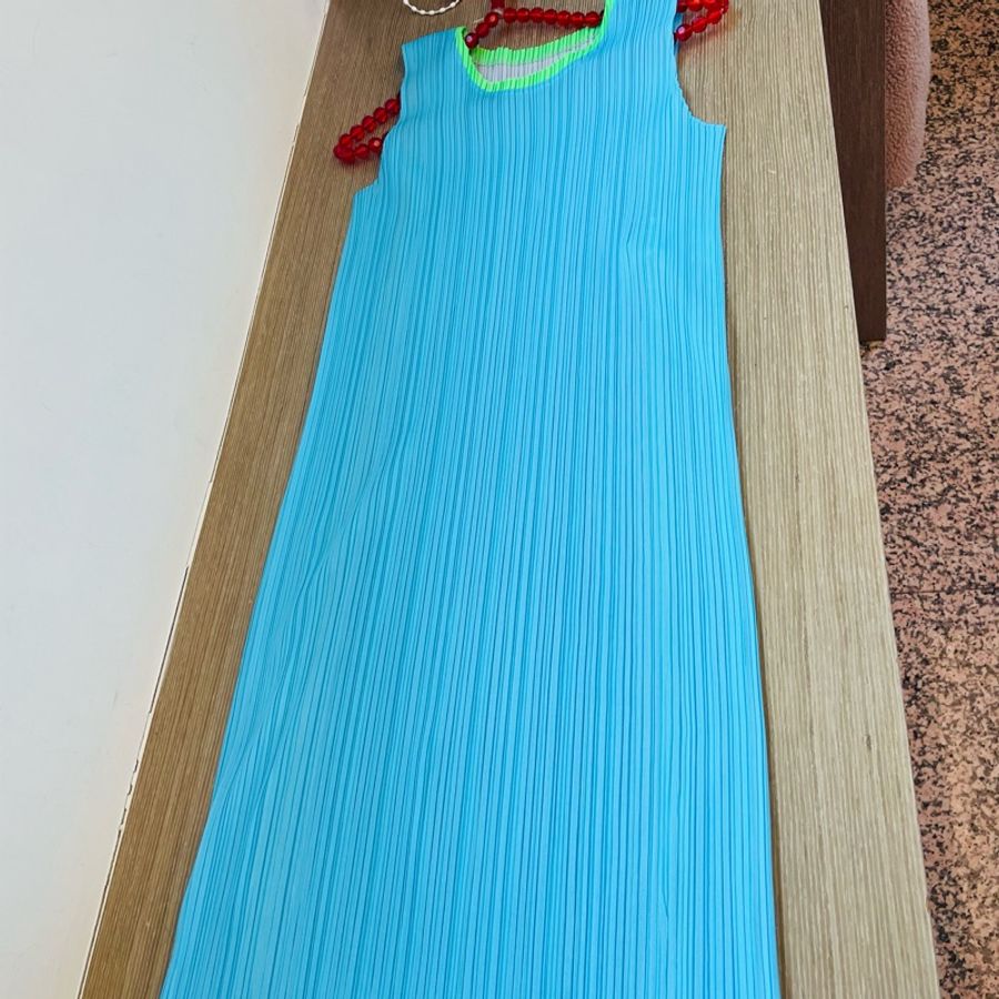二手正品PP三宅一生Pleats Please背心洋裝(2號)近全新!-4