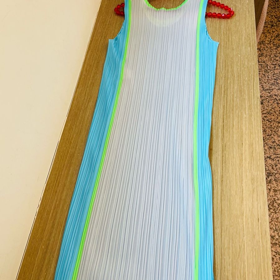 二手正品PP三宅一生Pleats Please背心洋裝(2號)近全新!-5