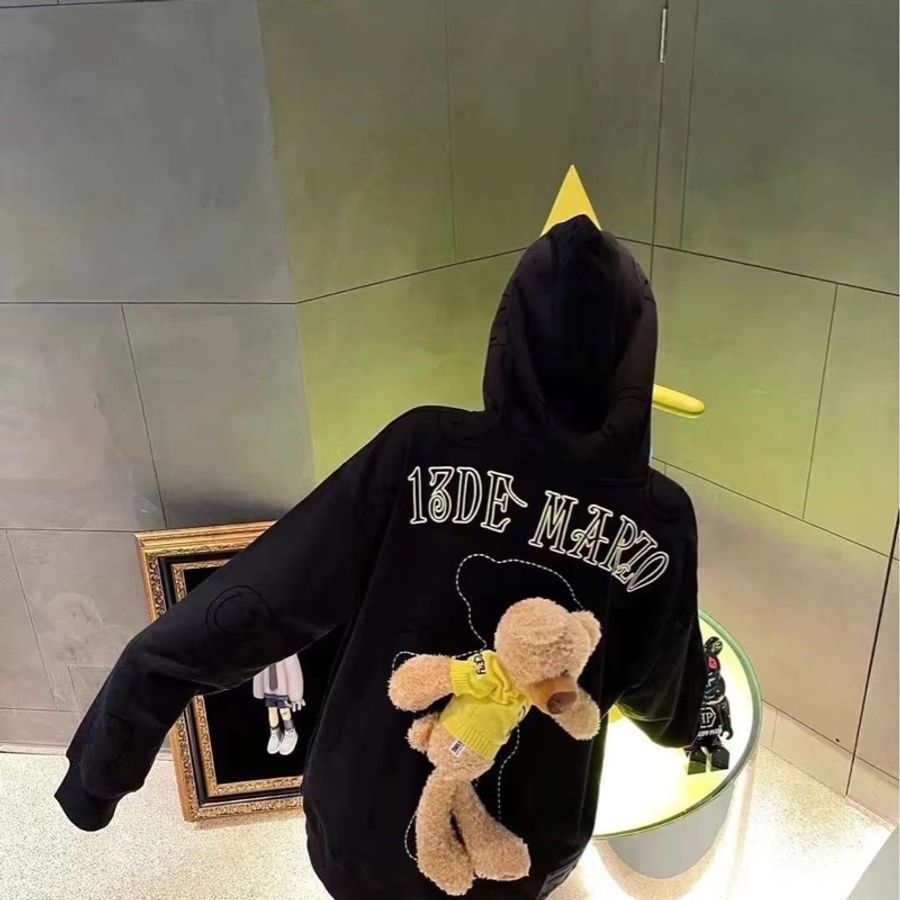 官方授權正品 13DE MARZO 小熊娃娃 帽T-7