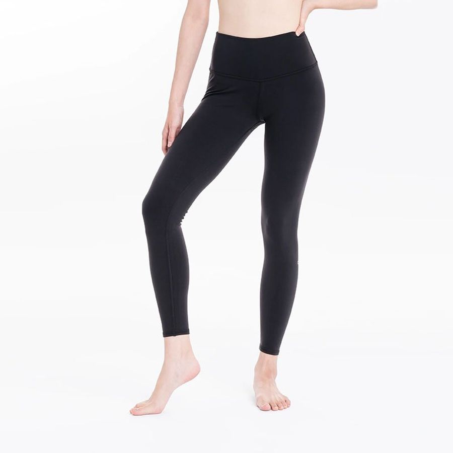 【全新品】ALO YOGA Airlift 7/8 高腰緊身褲-黑-0