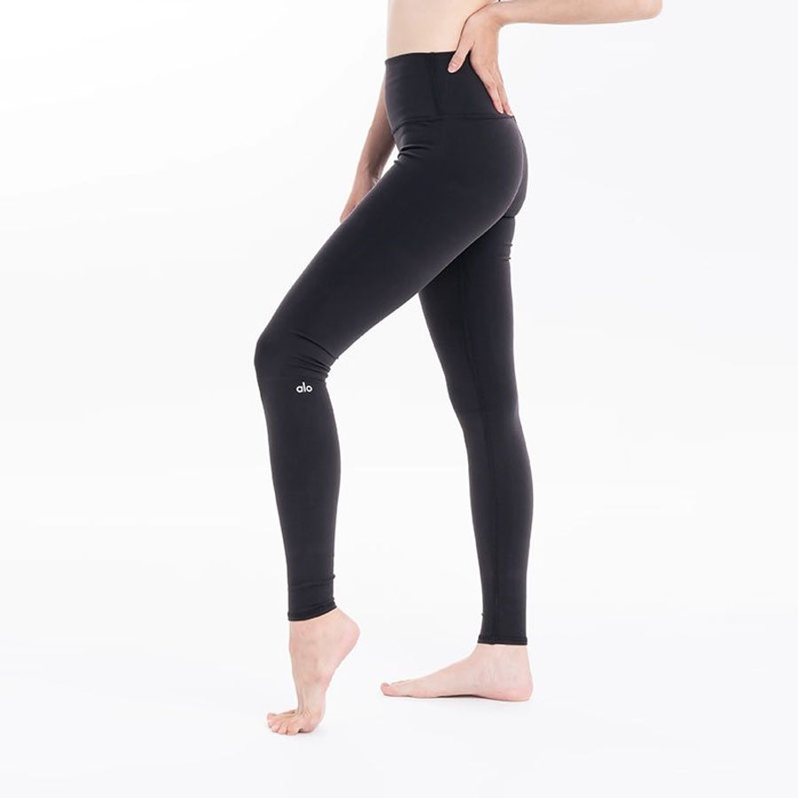 【全新品】ALO YOGA Airlift 7/8 高腰緊身褲-黑-1