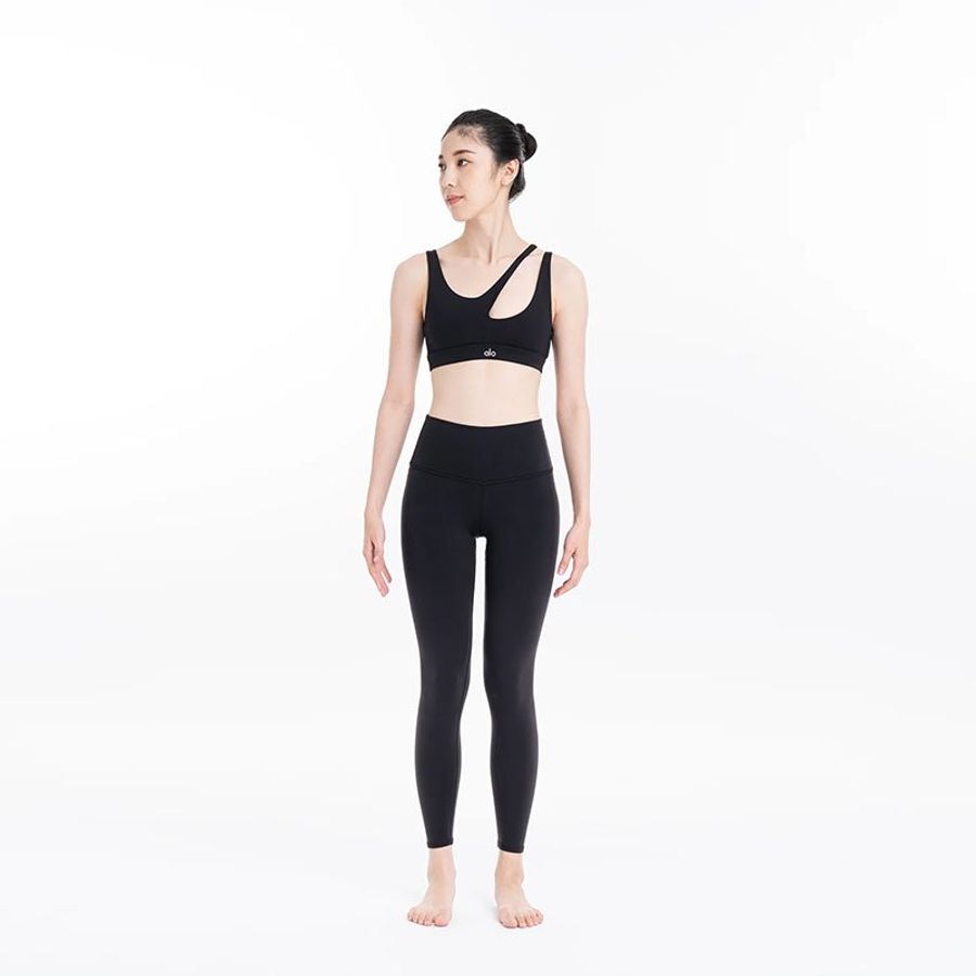 【全新品】ALO YOGA Airlift 7/8 高腰緊身褲-黑-3