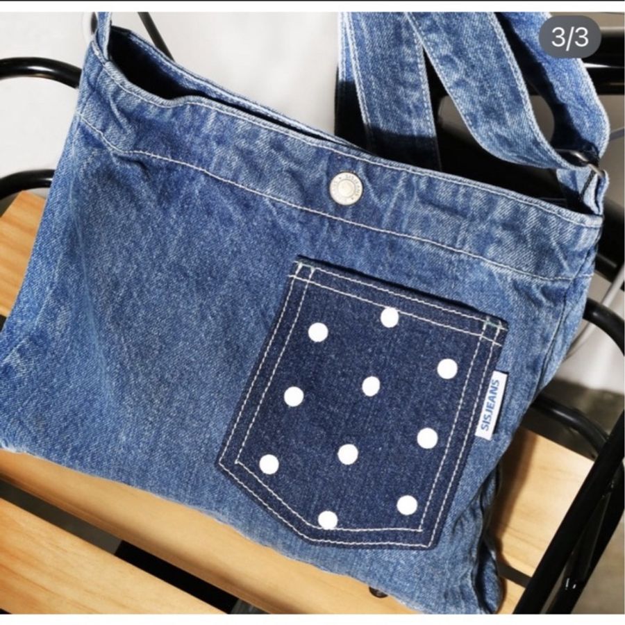 Sisjeans 牛仔兩用包全新品-0