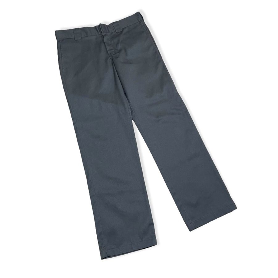 顛復古⚡️Dickies 灰色系戶外休閒滑板長褲❤️男女皆可-0
