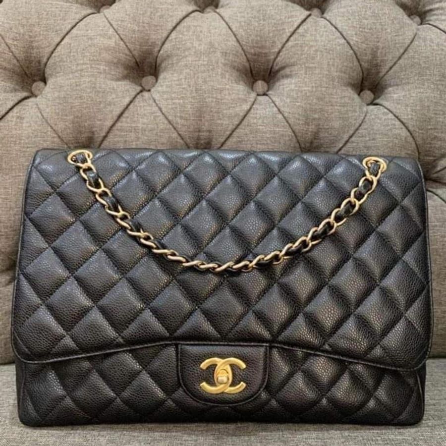 Chanel Classic Flap Maxi 貝嫂包-4