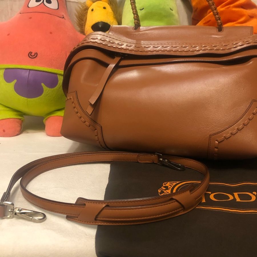 Tod’s Wave bag 特殊限量款 手提 肩背 斜背包 9.5成新-9