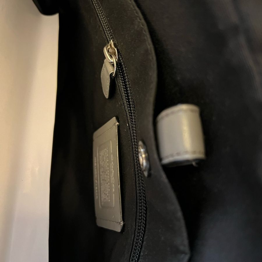 專櫃Coach 正品 真皮中性公事包💼9.8成新-4