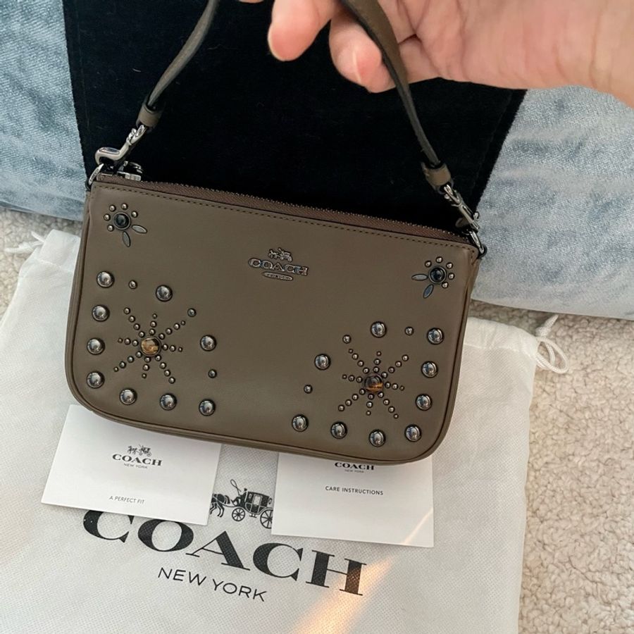 Coach 全新品，手腕/手提真皮包-3