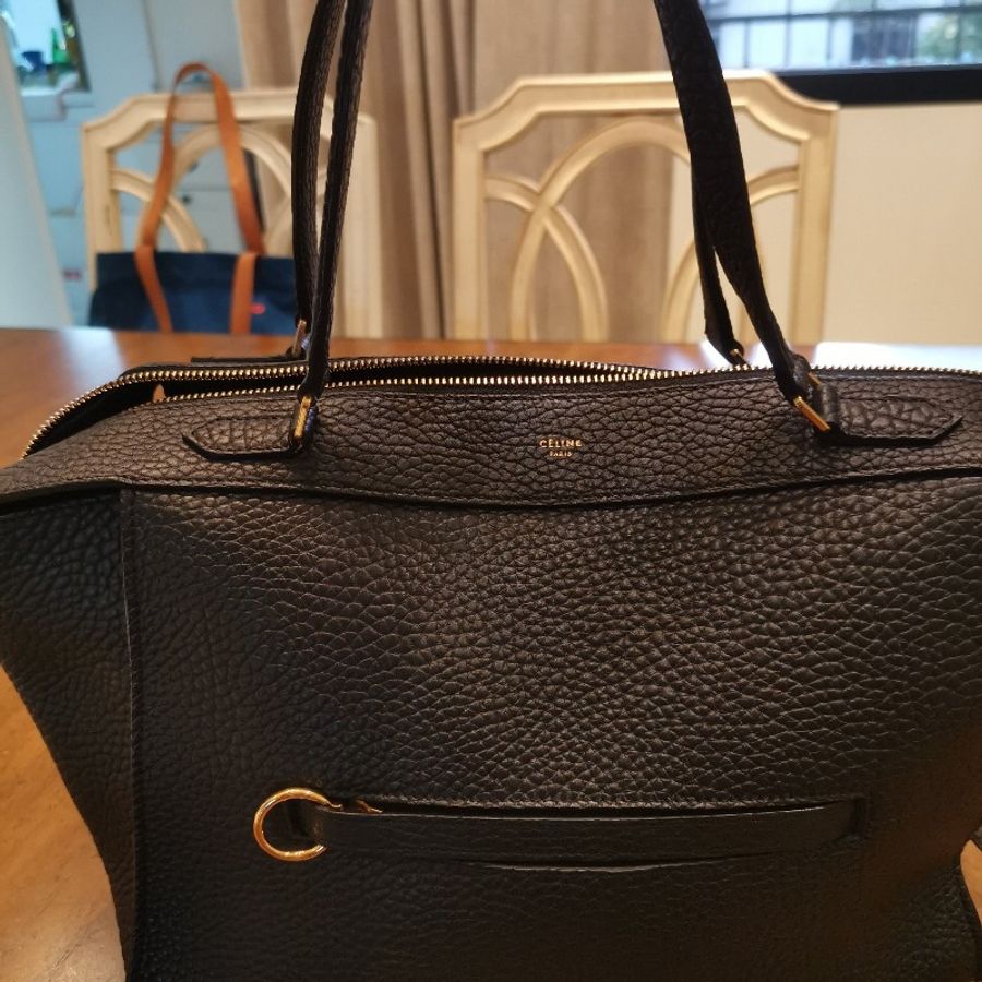 Celine 黑色經典工作包-0