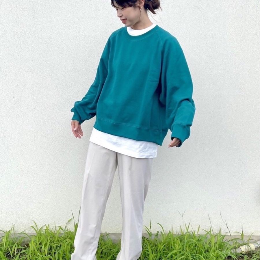 Uniqlo 447516 斷貨款 女裝 M號 淺灰色 寬版直筒褲-7