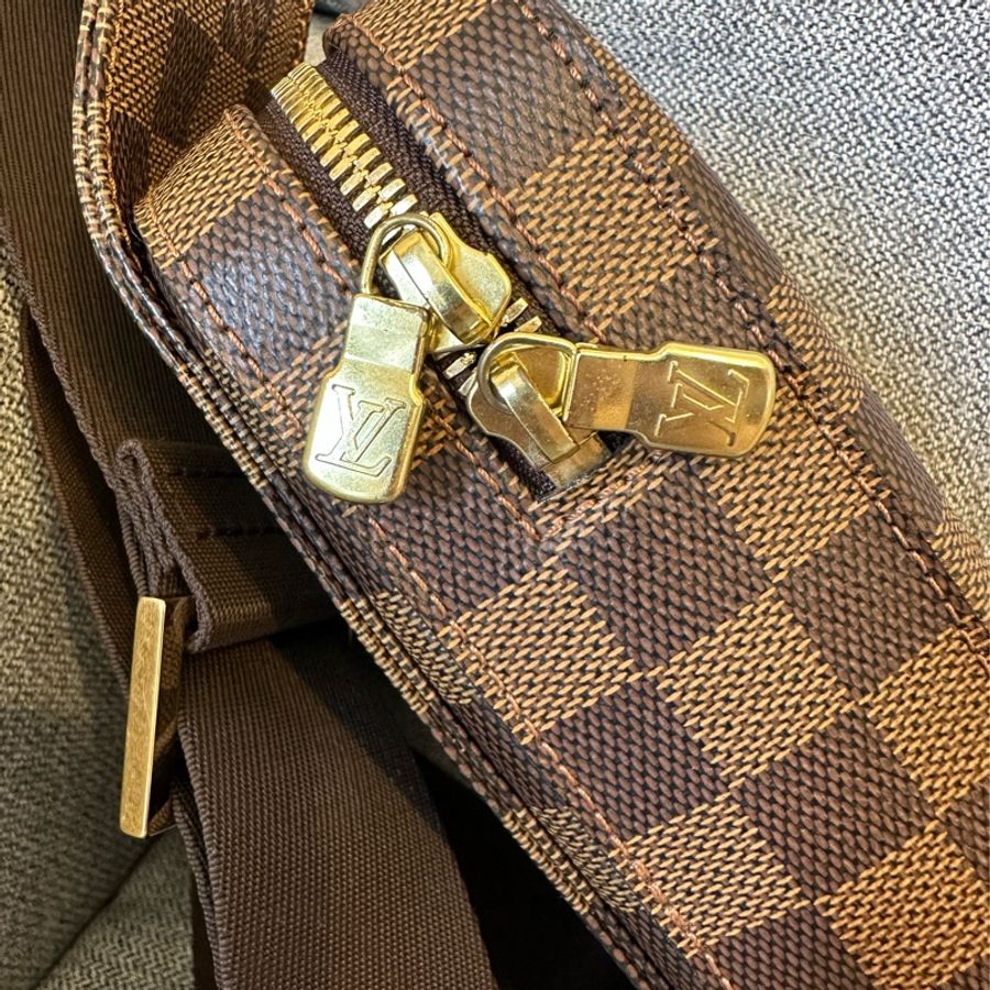 【Louis Vuitton】 ‣棋盤格腰包 男女都能背-6