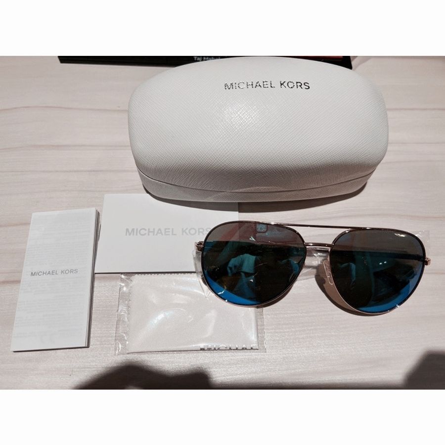 全新 MK 賠本出清 Michael Kors MK5009 Rodinara墨鏡 太陽眼鏡 金屬款 雷朋 男女皆適用-1