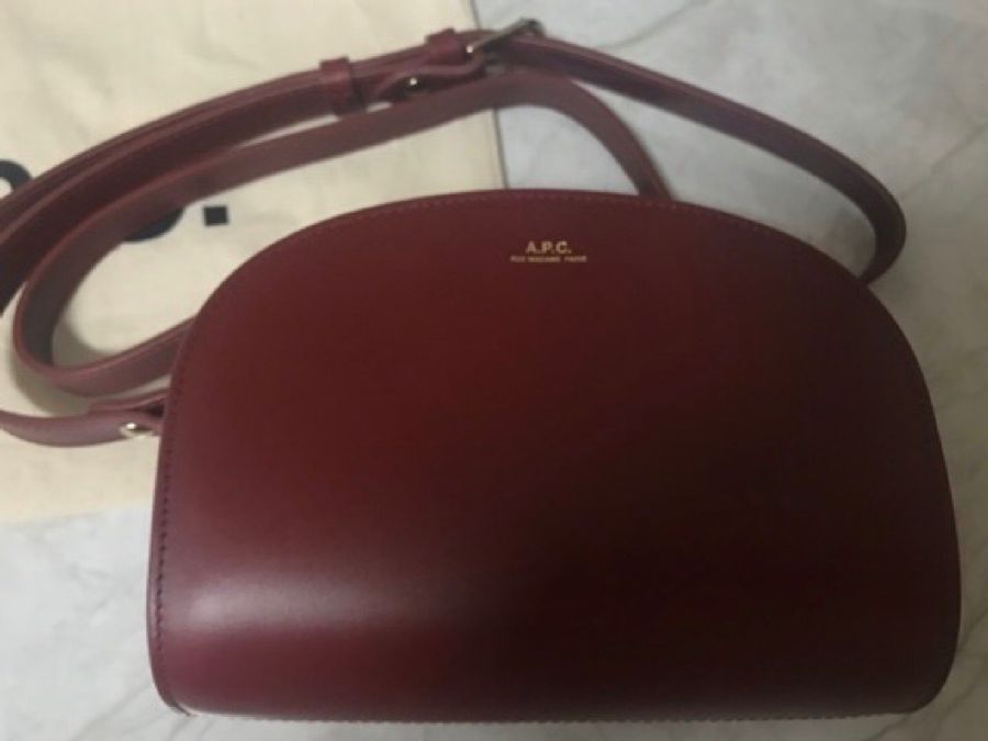 A.P.C mini half moon bag-1