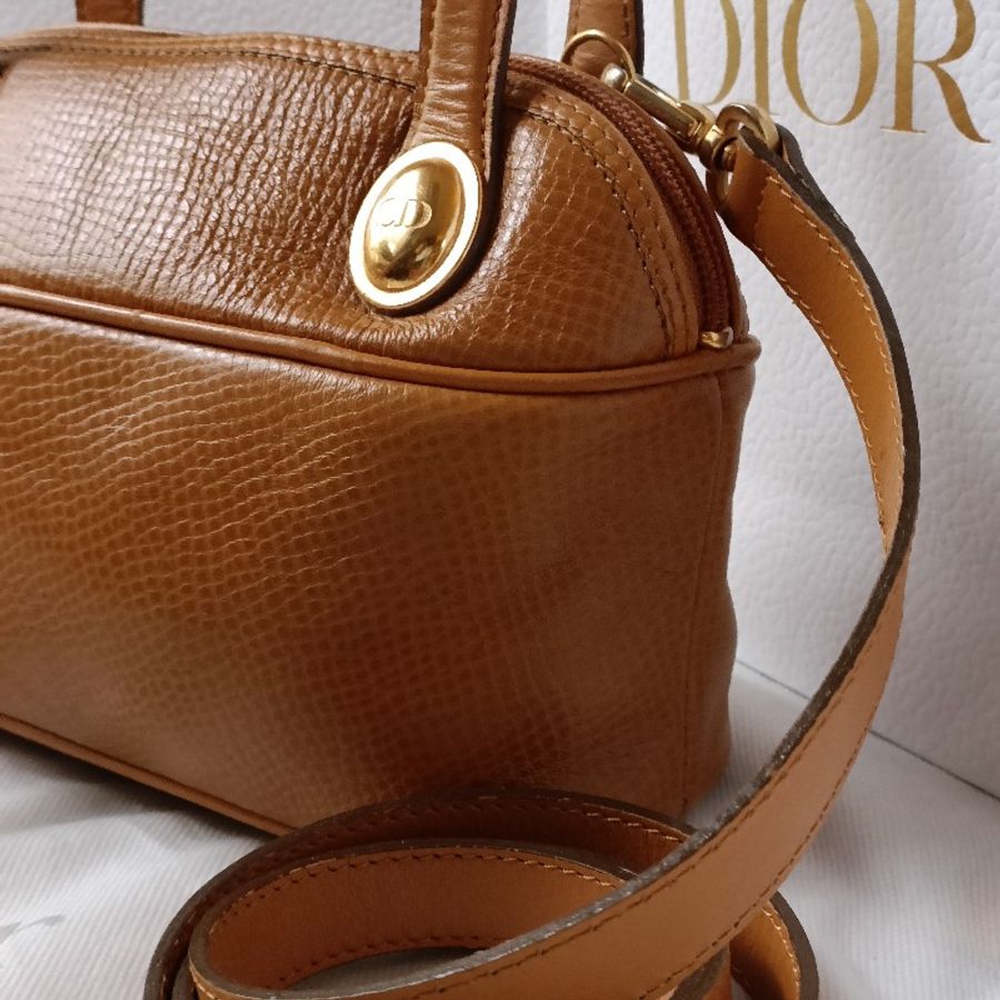 Dior vintage mini bolide 造型金球手提包-3