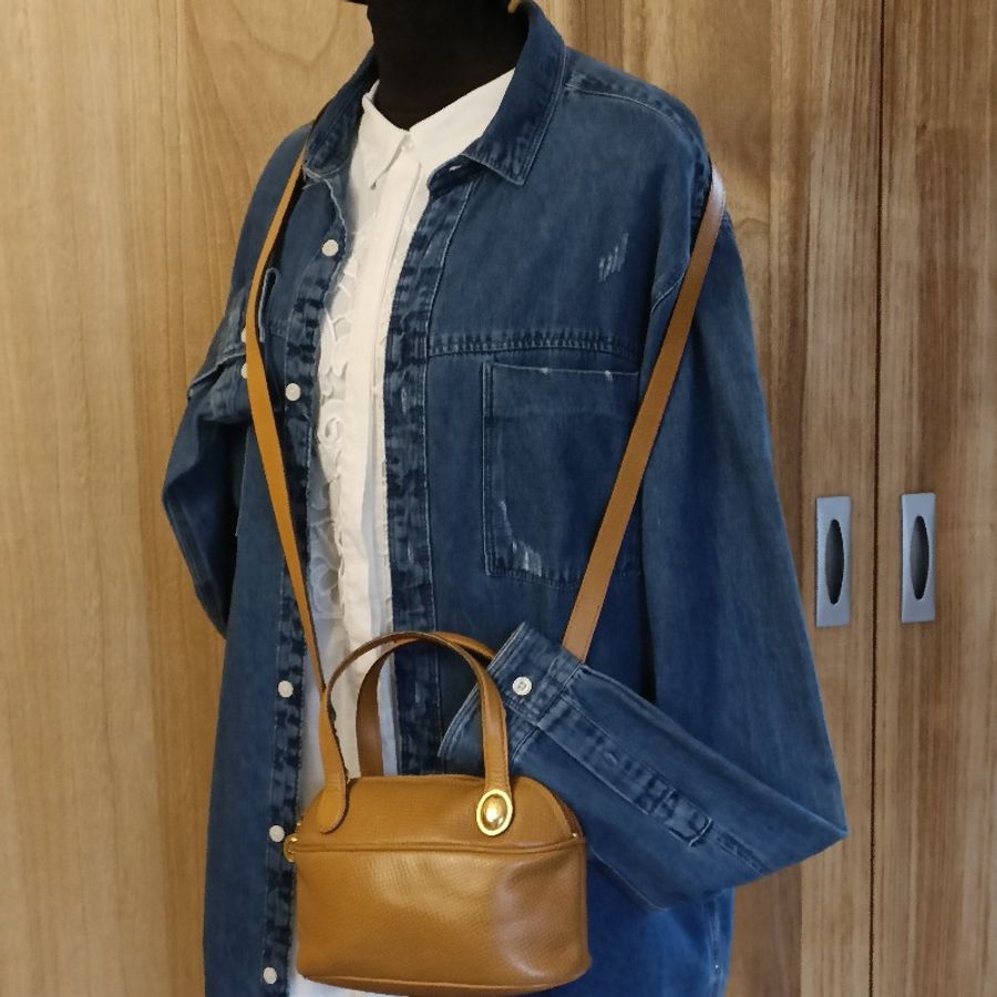 Dior vintage mini bolide 造型金球手提包-13