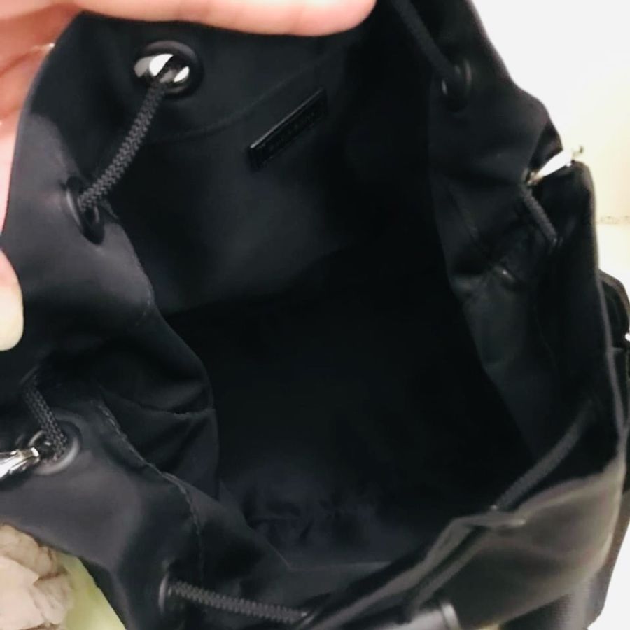 二手正品~近全新Burberry字母經典帆布/水桶包/可三背/稀缺實用款/全配(看圖看內文)誠可小議-20