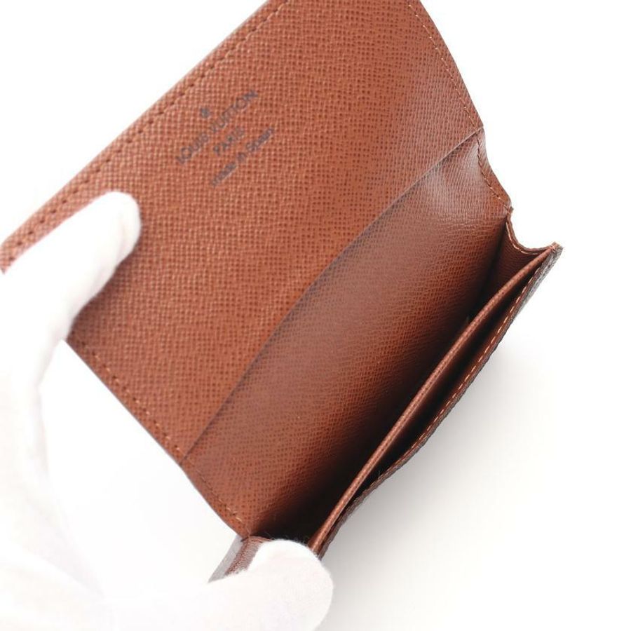 【日本直送】中古LV路易威登 9.5新 enveloppecartedevisite老花卡片-2
