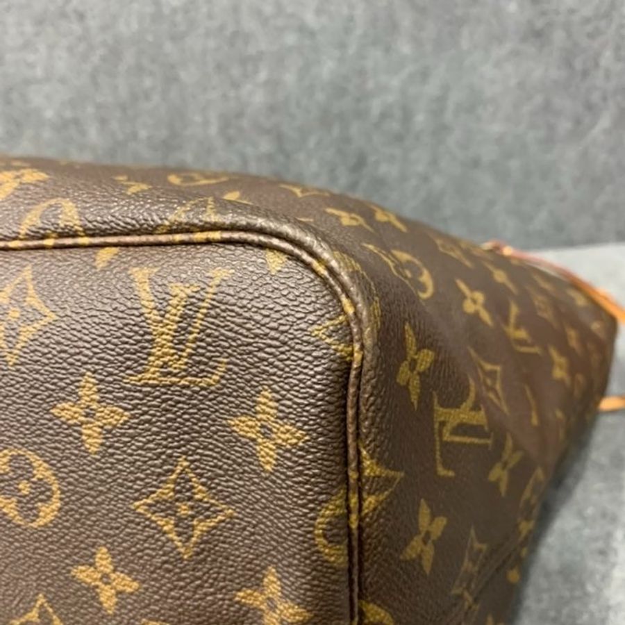 LV 老花字紋NEVER FULL NF 大號托特包/購物包-5