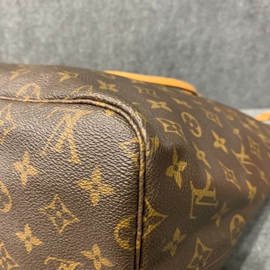 LV 老花字紋NEVER FULL NF 大號托特包/購物包-7