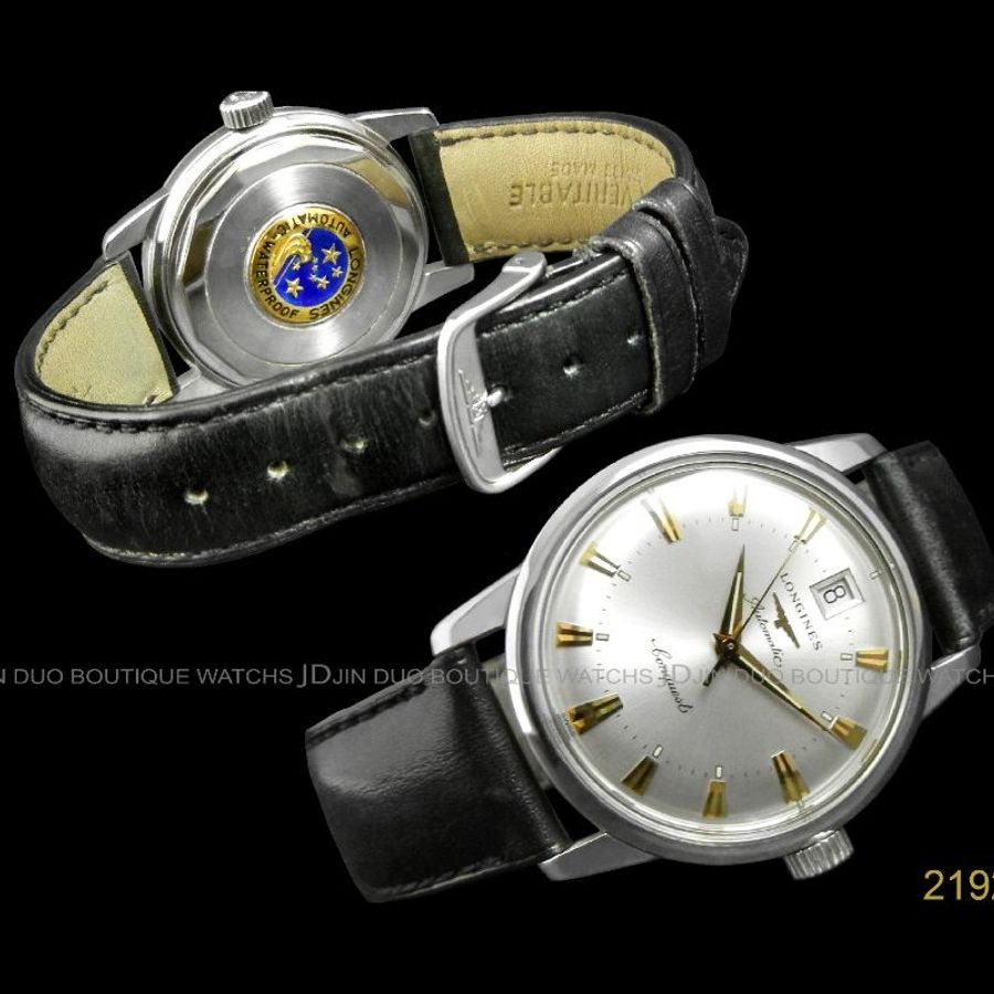 金鐸精品~2192 LONGINES 浪琴 CONQUEST HERITAGE 康卡斯 經典復刻系列 自動上鍊中性腕錶-1
