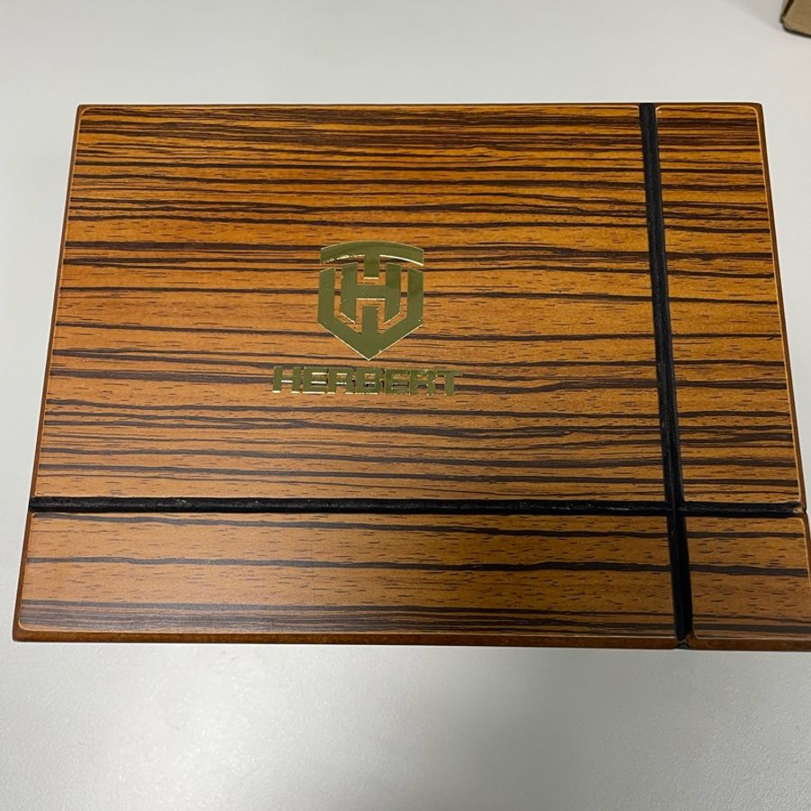 Herbert 賀伯特 全新精品手錶加贈純金吊飾小項鍊-4