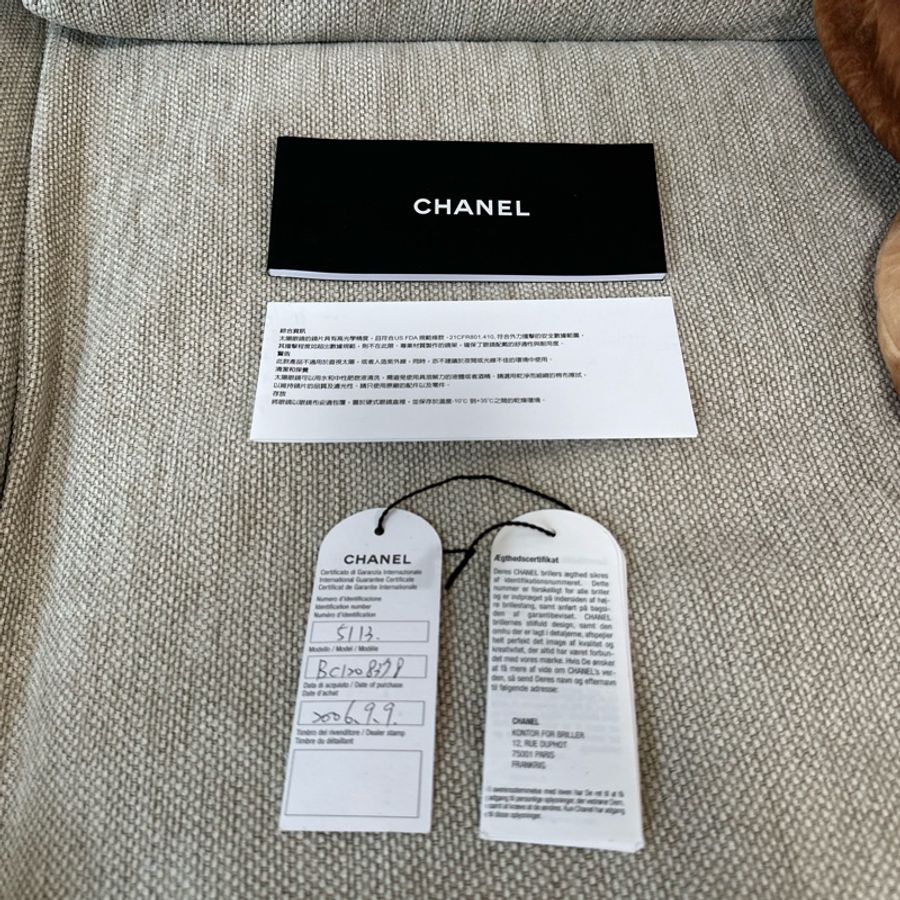 五千以下買到香奈兒 真香👍保證真品 已絕版 全黑 Chanel 黑色山茶花 太陽眼鏡-22