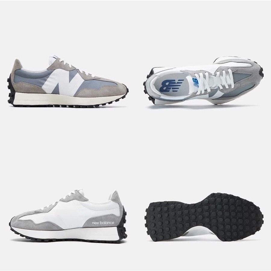 限時限量 New Balance 327 元祖灰 經典百搭 男女同款 中性款NB327 休閒鞋 復古鞋MS327LAB-8