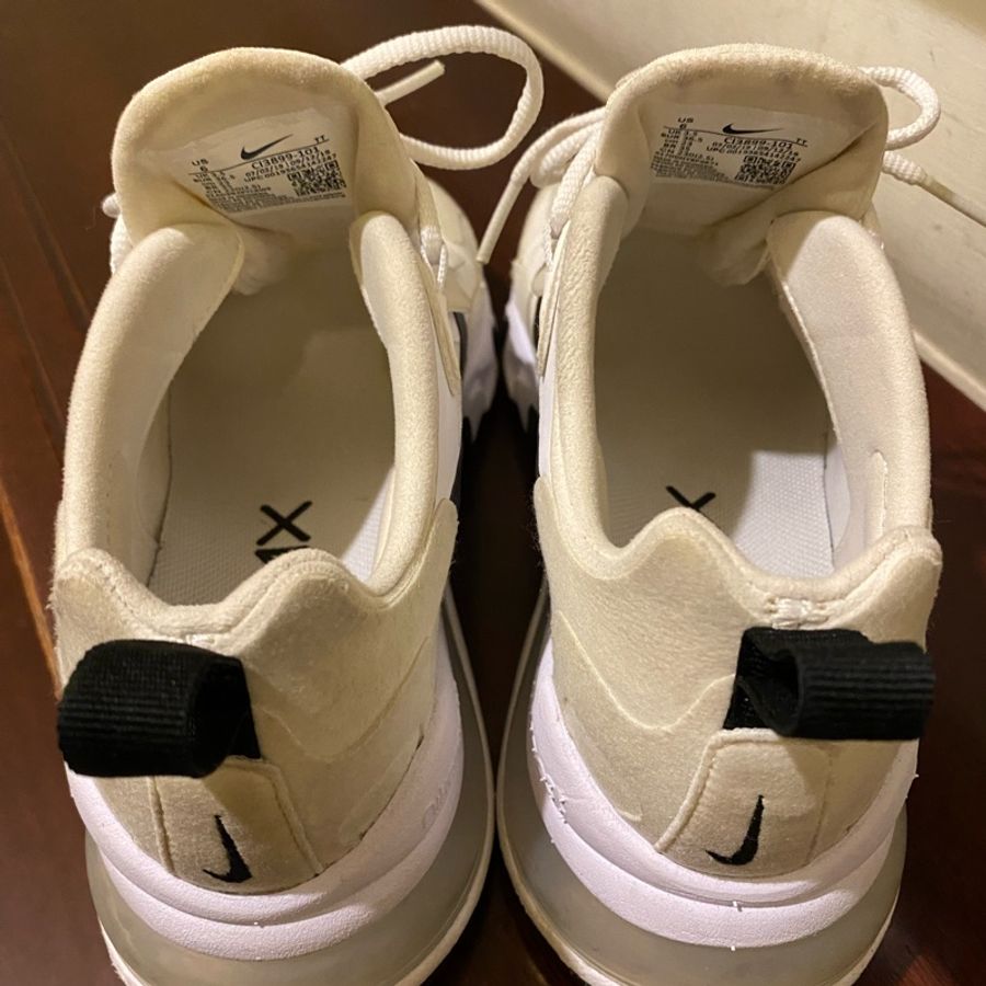 「二手」Nike Air Max 270 React 白黑 熊貓 女款-3