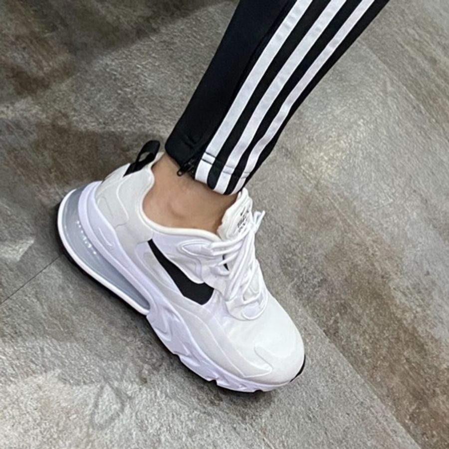 「二手」Nike Air Max 270 React 白黑 熊貓 女款-6