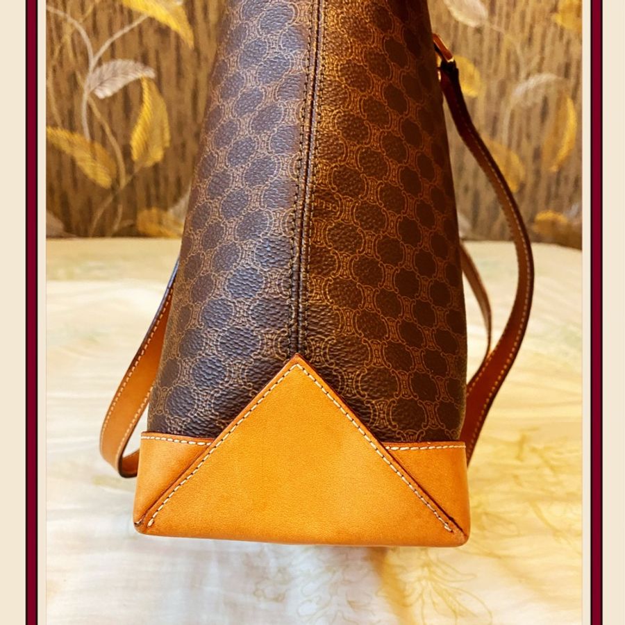 CELINE 經典老花款 托特包 肩背包 vintage-4