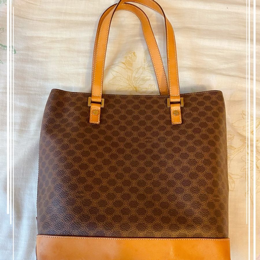 CELINE 經典老花款 托特包 肩背包 vintage-7
