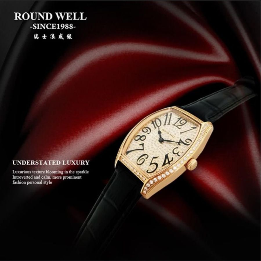 瑞士品牌Round Well~~經典款滿天星酒桶造型(保證原廠公司貨)-0