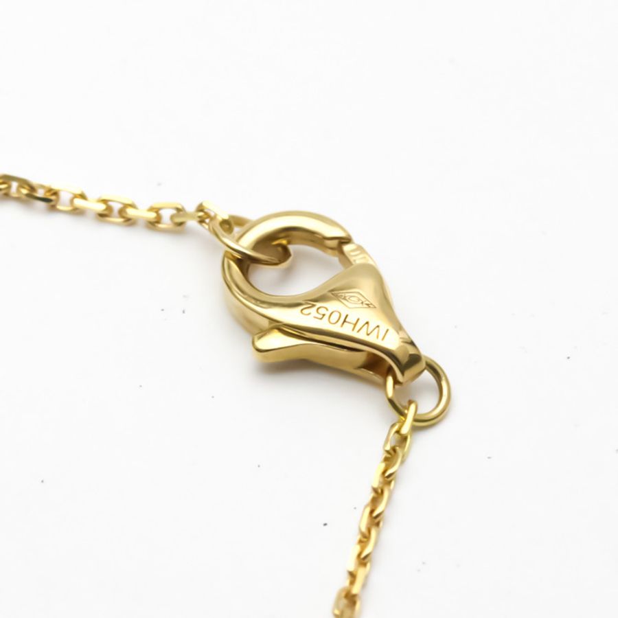 【日本直送】Cartier Amulette De Cartier B3047100 黃金 (18K) 鑽石,貝殼男士,女士吊墜項鍊克拉/0.02-7