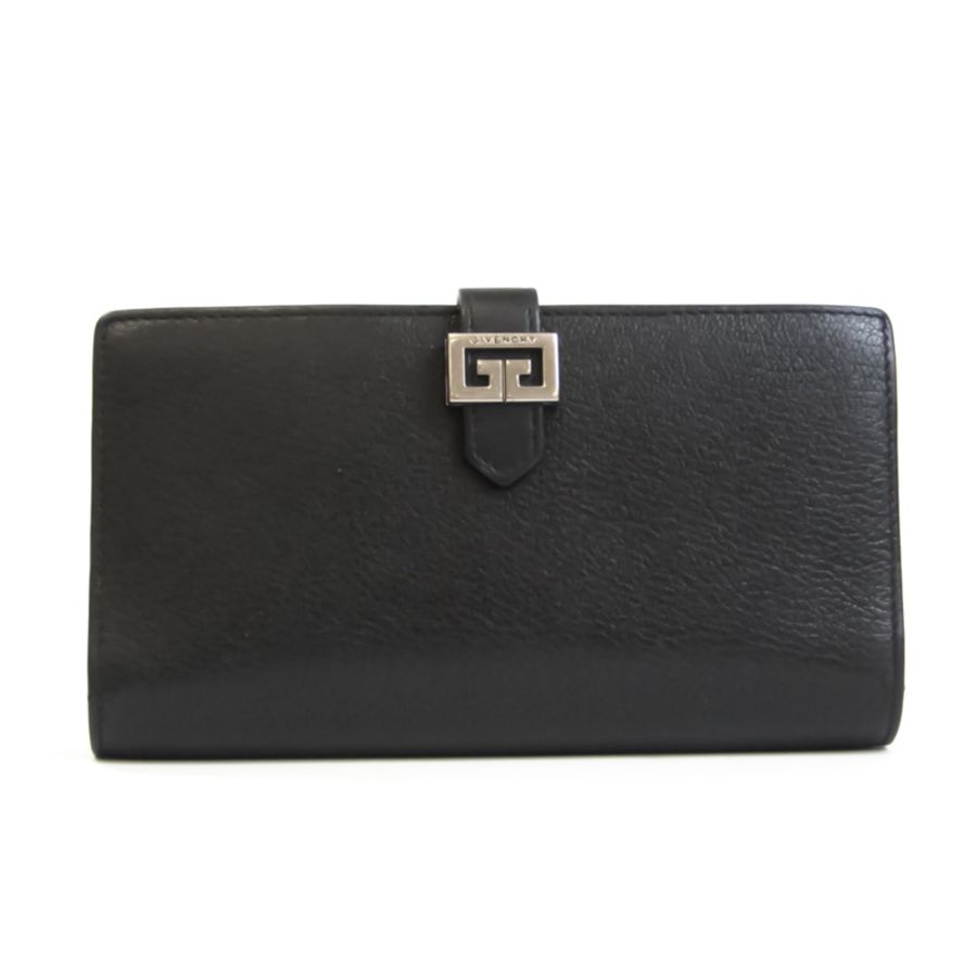 【日本直送】Givenchy GV3 Bb601lb032 中性皮革錢包 黑色-0
