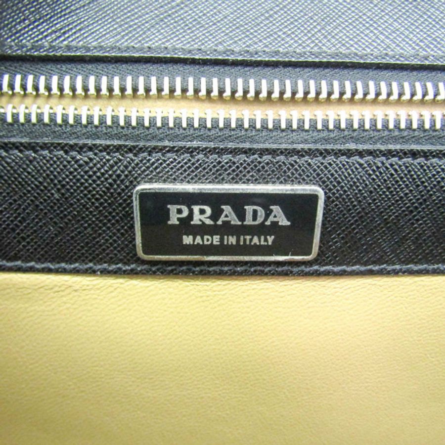 【日本直送】Prada Saffiano 男士皮革公文包 黑色-9